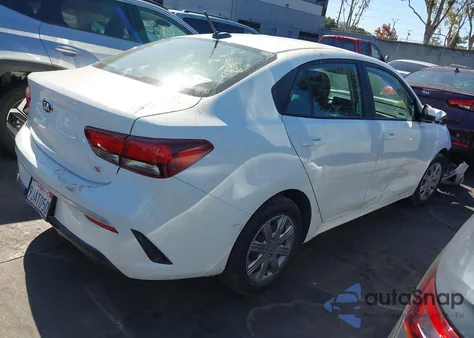 2021 Kia Rio S из США, поврежденный, VIN 3KPA24AD9ME374174